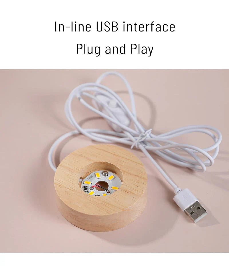 Crystal Ball Night Lamp