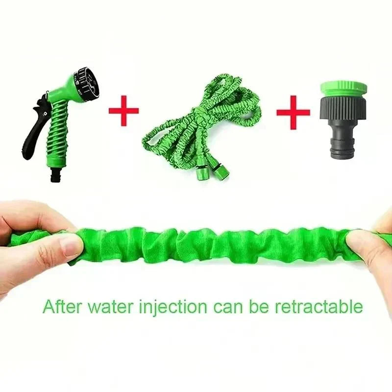 Magic Hose Water Spray Pipe – 100Ft | Flexible, Expandable& Durable